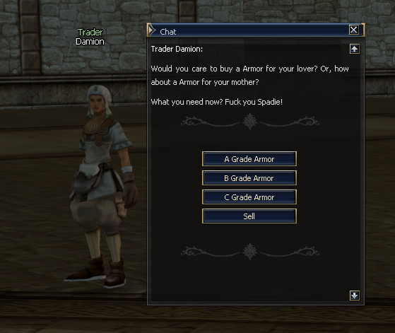 C, B and A Grade Armor Store