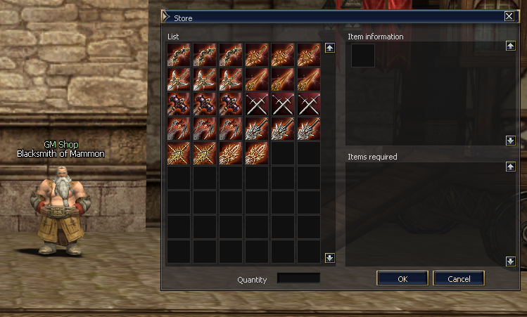 S Grade Weapons with Special Ability